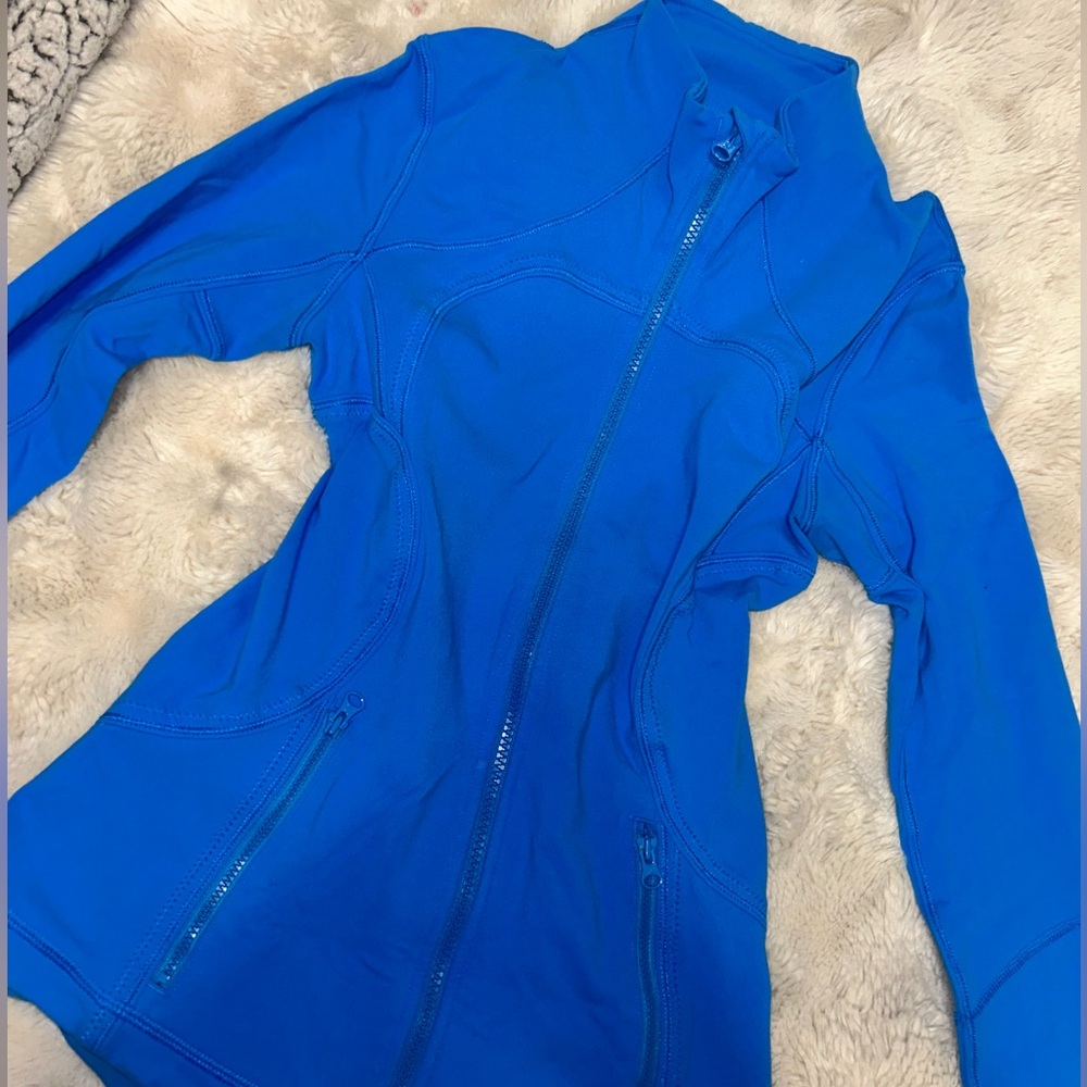 Lulu blue define jacket